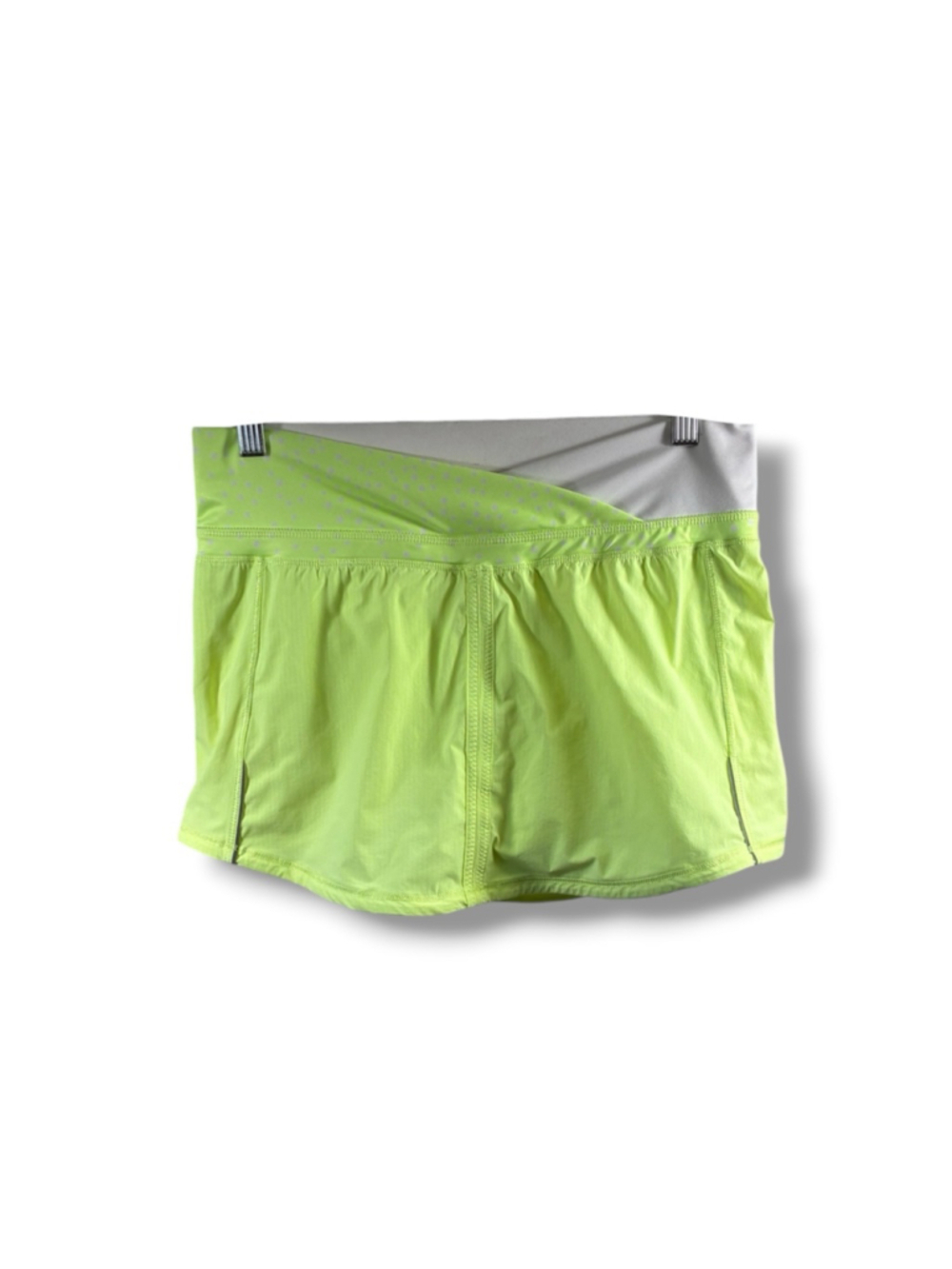 Lululemon Run Pace Skirt in Wagon Stripe Faded Zap Petit Dot White Size 6
